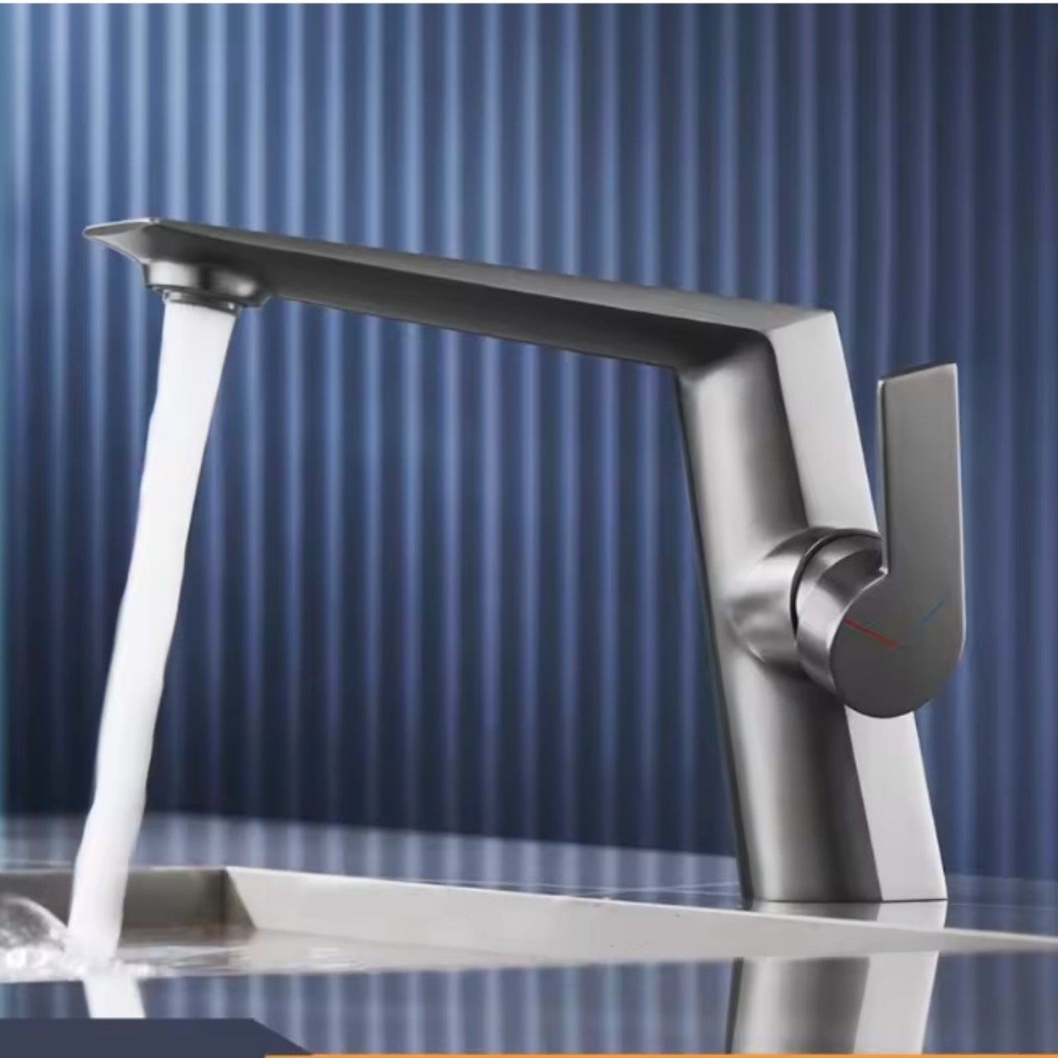 Halsa - Single Handle Mixer Bathroom Sink Faucet