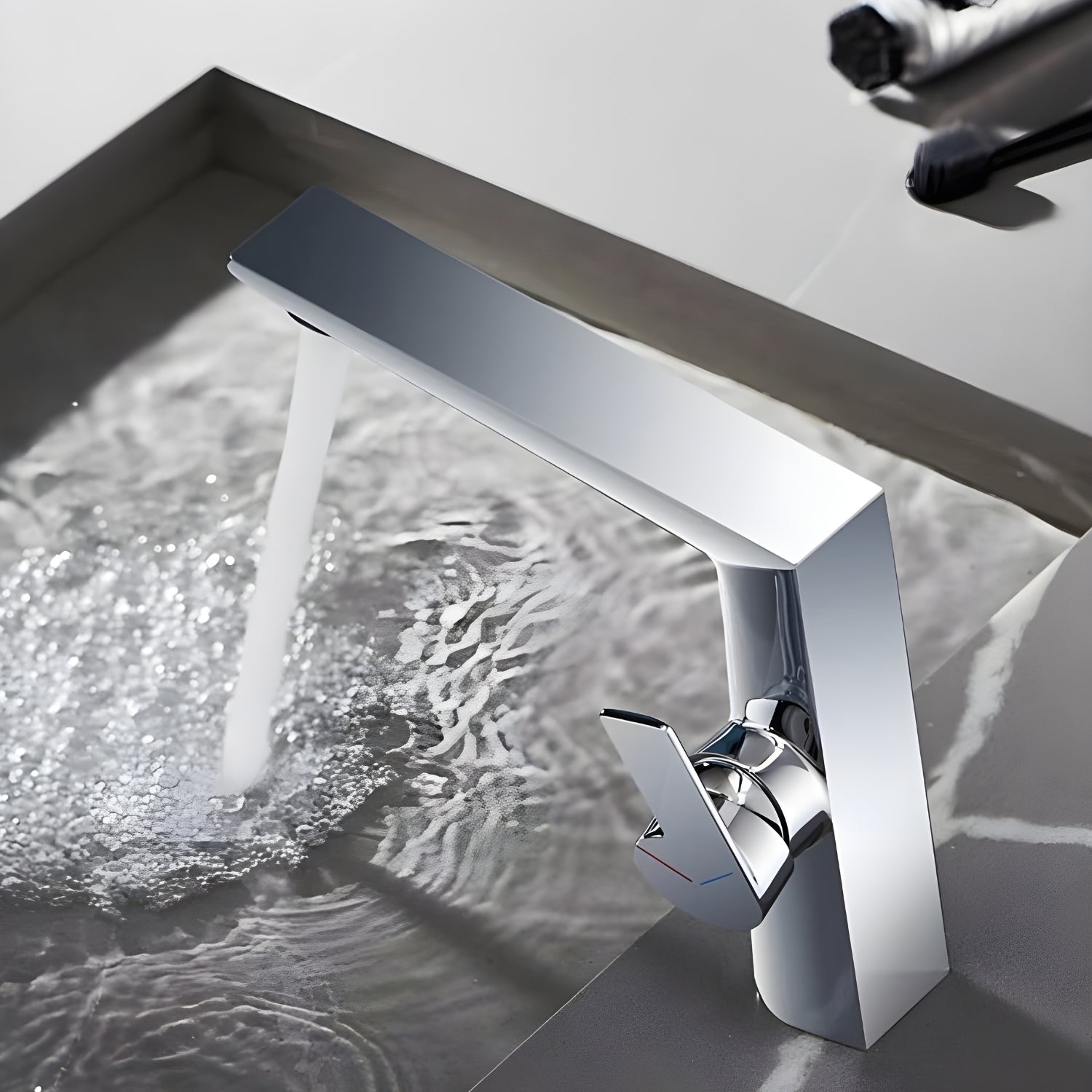 Halsa - Single Handle Mixer Bathroom Sink Faucet