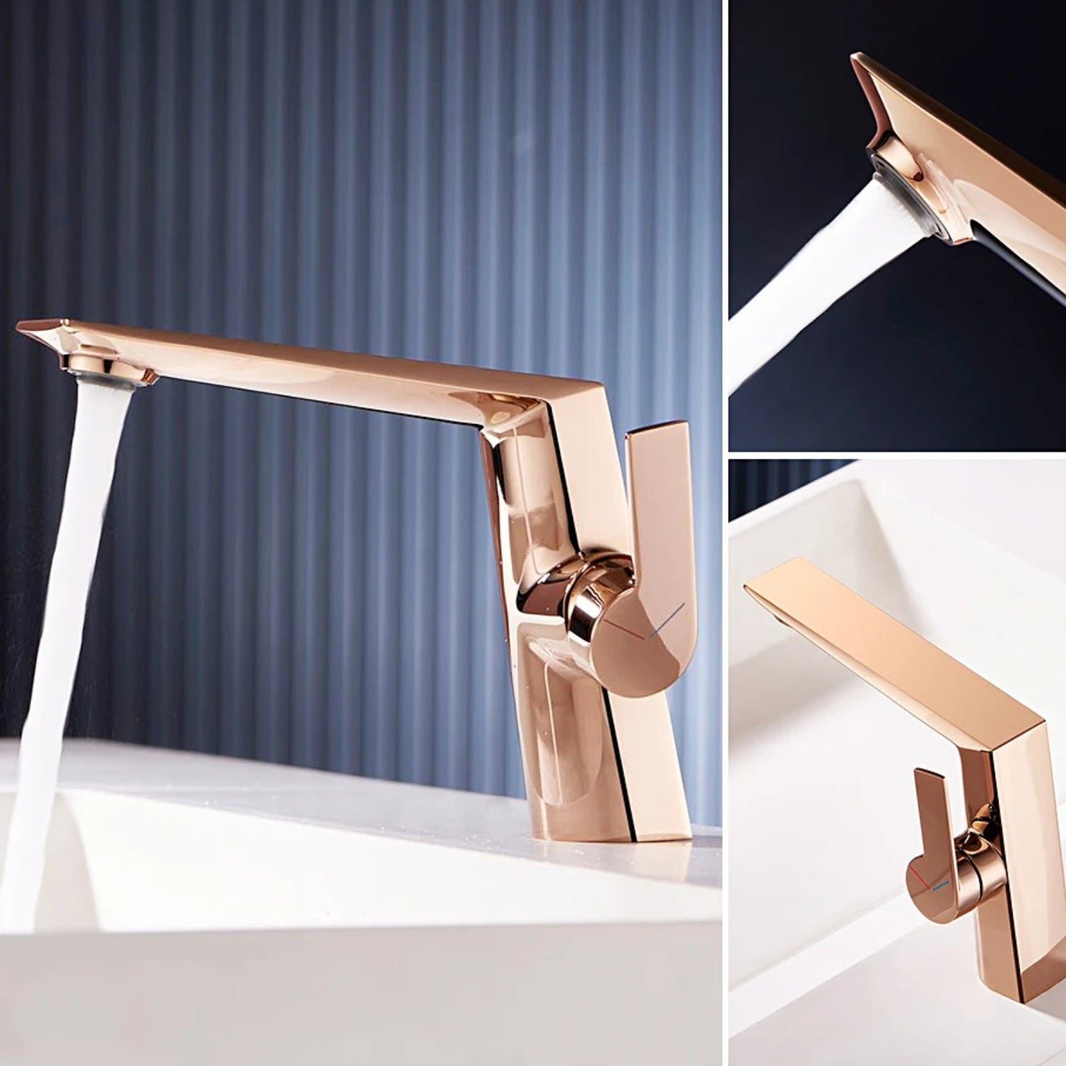 Halsa - Single Handle Mixer Bathroom Sink Faucet